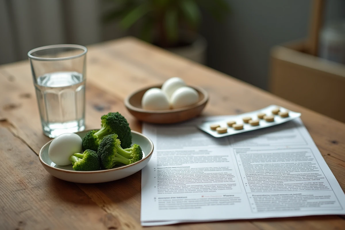 Aliments riches en soufre comme les œufs durs et le brocoli associés à des gaz malodorants chez l'adulte